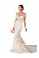 Long Sleeves Maermaid Sweetheart Lace Wedding Dress Essex