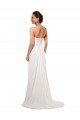 Sweetheart Neckline Chiffon Wedding Dress with Criss-Cross Ruched Bodice Essex