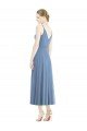 Short Tea Length Chiffon Bridesmaid Dress Essex