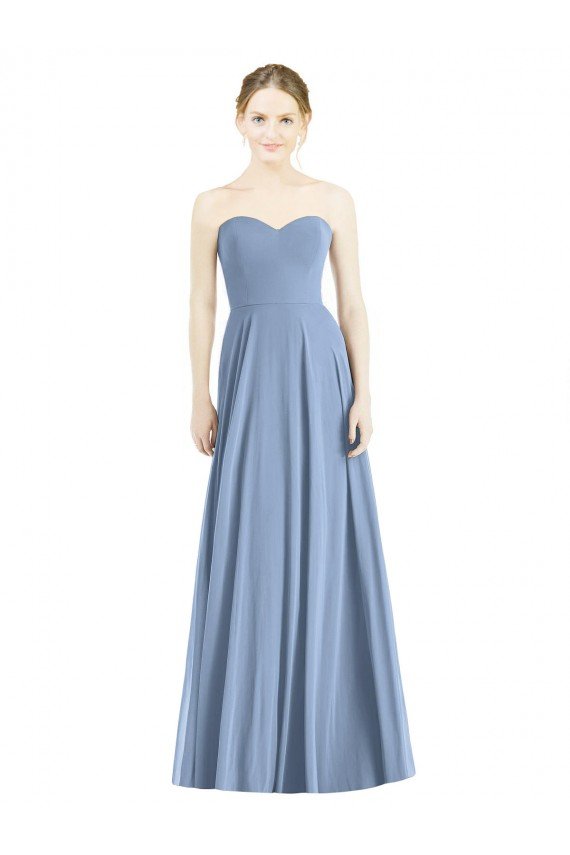 Strapless Sweetheart Chiffon Bridesmaid Dress Essex
