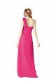 Full Length One Shoulder Chiffon Bridesmaid Dress Essex