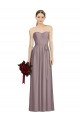 Sweetheart Neckline Long Full Length Chiffon Bridesmaid Dress Essex
