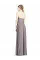 Sweetheart Neckline Long Full Length Chiffon Bridesmaid Dress Essex