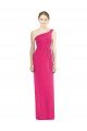 One Shoulder Long Chiffon Bridesmaid Dress Essex