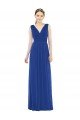 Low Square Back Sleeveless Shirred Skirt Bridesmaid Dress Essex
