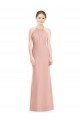 Halter Neck Trumpet Chiffon Bridesmaid Dress Essex