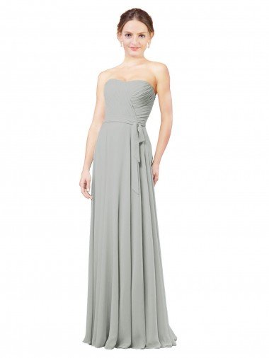 Delicately Draped Chiffon Bridesmaid Dress Essex