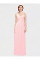 One Shoulder Twisted Waist Sweetheart Chiffon Bridesmaid Dress Essex