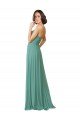 Spaghetti Straps Sweetheart A-Line Chiffon Bridesmaid Dress Essex
