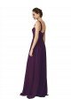 Full Length Chiffon Bridesmaid Dress with Spaghetti Straps Essex