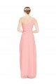One Shoulder Sweetheart Neckline Long Chiffon Bridesmaid Dress Essex