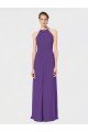 Long Chiffon Spaghetti Strap Halter Bridesmaid Dress Essex