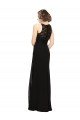 Sheath Beaded and Embroidered Bridesmaids Dress with Lace Bodice and Chiffon Skirt Essex