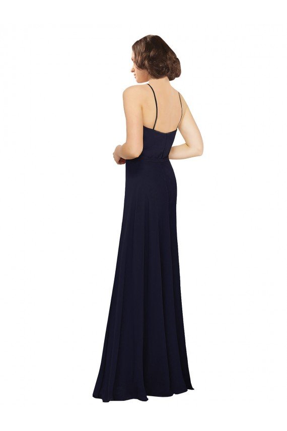Chiffon Bridesmaids Dress with Scoop Neckline Essex