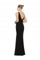 Open V-Back Chiffon Bridesmaids Dress with V-Neckine Essex