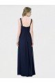 Long Chiffon Bridesmaid Dress with Sweetheart Neckline and Shoulder Straps Essex