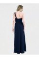 Full Length Long Chiffon Bridesmaid Gown with Sweetheart Neckline Essex