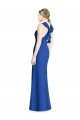 Criss Cross Low Back Halter Chiffon Bridesmaid Dress Essex