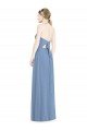 Halter Neck Tie Back Long Chiffon Bridesmaid Dress Essex