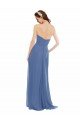 Classic Strapless Bridesmaids Dress with Draped Sweetheart Bodice and Side Slit Essex