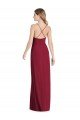 Pleated Skirt Chiffon Maxi Bridesmaid Dress with Pockets Essex