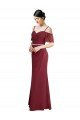 Draped Cold Shoulder Long Chiffon Bridesmaid Dress with Spaghetti Straps Essex