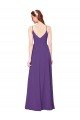 High Halter Chiffon Bridesmaid Dress with Keyhole Essex