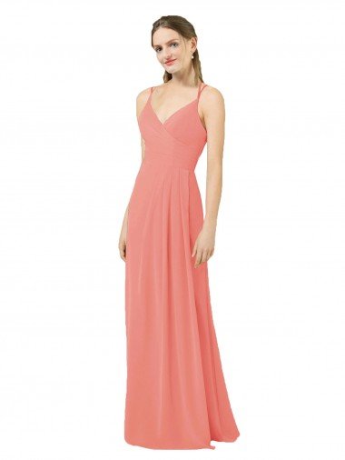 Flirty Chiffon Bridesmaid Dress with Modern Back Detail Essex