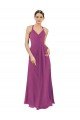 Sassy Chiffon Bridesmaid Dress with Halter Neckline Essex