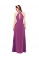 Sassy Chiffon Bridesmaid Dress with Halter Neckline Essex