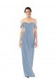 Sweetheart Neckline Chiffon Off-the-Shoulder Bridesmaid Dress Essex