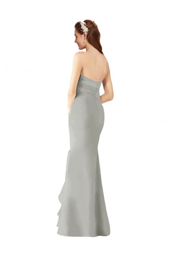 Strapless Chiffon Bridesmaids Dress with Sweetheart Neckline Essex