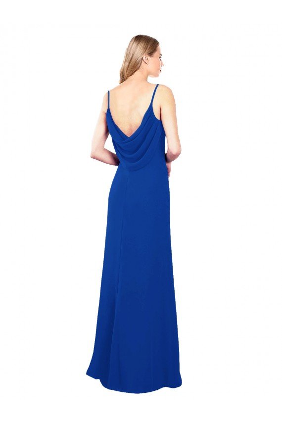 Softly Flared Chiffon Bridesmaid Dress with Sweetheart Neckline Essex
