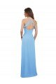 Slim Chiffon Bridesmaid Dress with Ruffled Sweetheart Neckline Essex