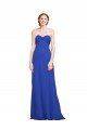 Sweetheart Neckline Chiffon Ruched Bodice Tie Back Bridesmaid Dress Essex