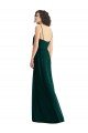 V-Neck Blouson Bodice Chiffon Maxi Bridesmaid Dress Essex