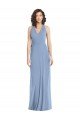 V-Neck Halter Back Straps Chiffon Formal Bridesmaid Dress Essex