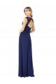 Embroidered Keyhole Back Chiffon Bridesmaid Dress Essex
