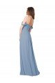 Empire Waist Off the Shoulder Chiffon Bridesmaid Dress with Sweetheart Bodice Essex