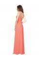 Empire Waist Spaghetti Straps Sweetheart Chiffon Bridesmaid Dress Essex