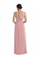 Empire Waist Long Halter Maxi Bridesmaid Dress Essex