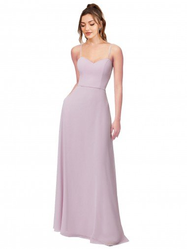 Sweetheart Tie-Back Chiffon Bridesmaid Dress Essex