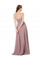 Strapless Chiffon Bridesmaid Dress with Notched Neckline Essex