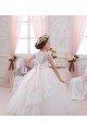 Ivory Ball Gown Sweetheart Sleeveless Long Flower Girl Dress Essex