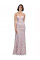 Floor Length Long Mermaid Lace Bridesmaid Dress / Prom Dress with Low Back Essex