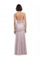 Floor Length Long Mermaid Lace Bridesmaid Dress / Prom Dress with Low Back Essex