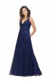 Chantilly Lace V-Neck Bridesmaid Dress Essex