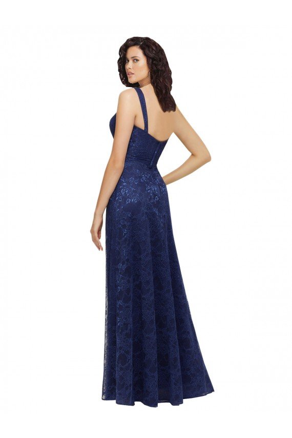 Chantilly Lace V-Neck Bridesmaid Dress Essex
