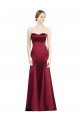 Sweetheart Neckline Bridemaid Dress with Hips Seamed Detail Essex