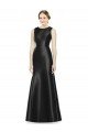 Full Length Mermaid Long Satin Bridesmaid Dress with Keyhole Back Essex